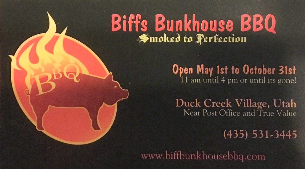 Biffs Bunkhouse BBQ