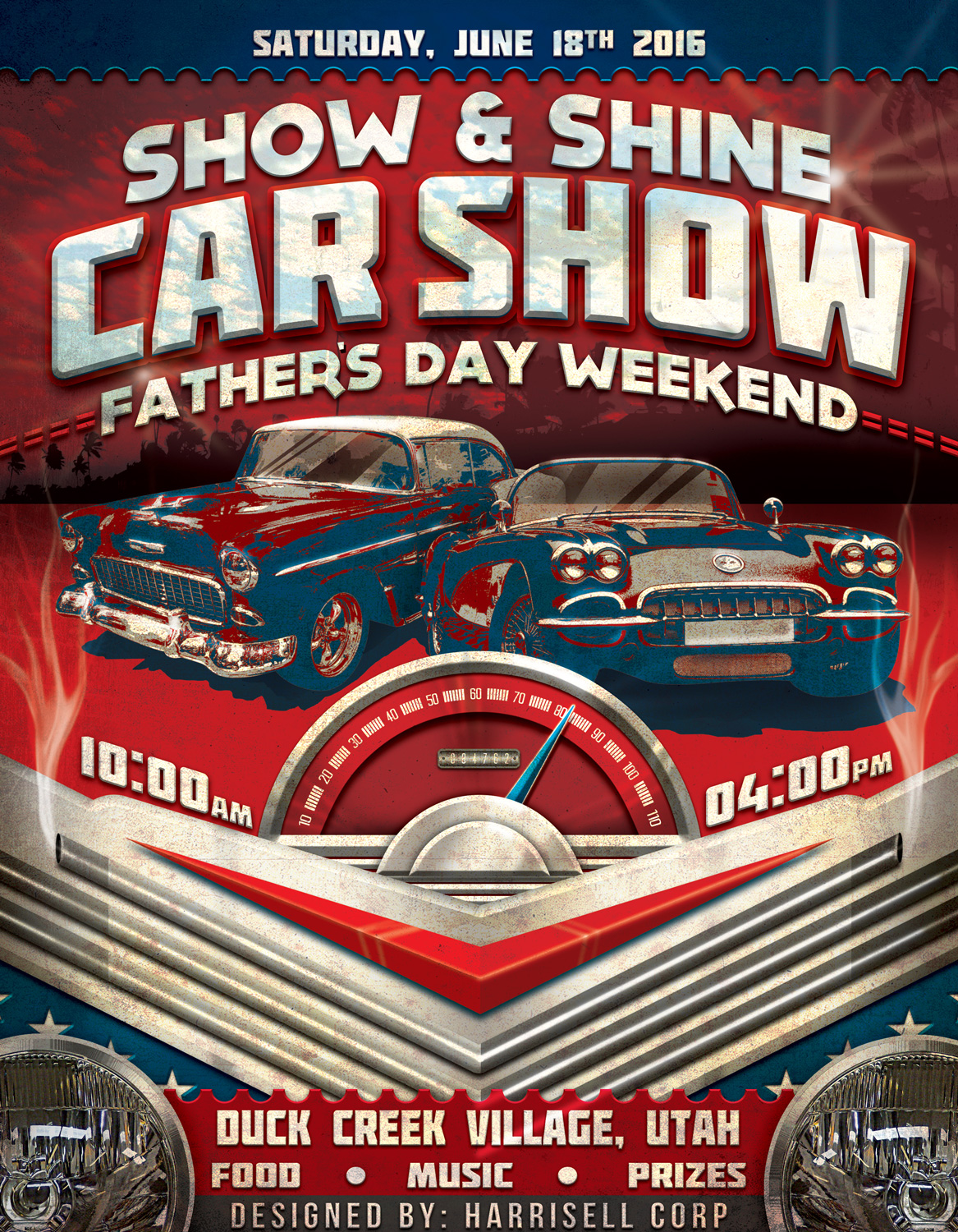 2016 Fathers Day Car Show Duck Creek Village, Utah