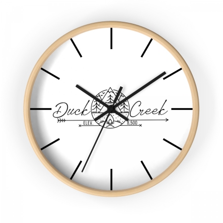 Duck Creek Wall clock – CampLife