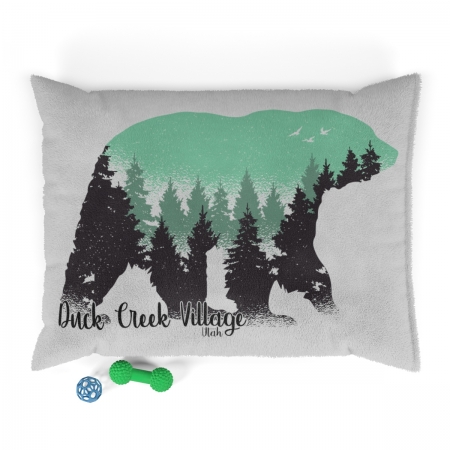 Duck Creek Pet Bed – Forest Bear
